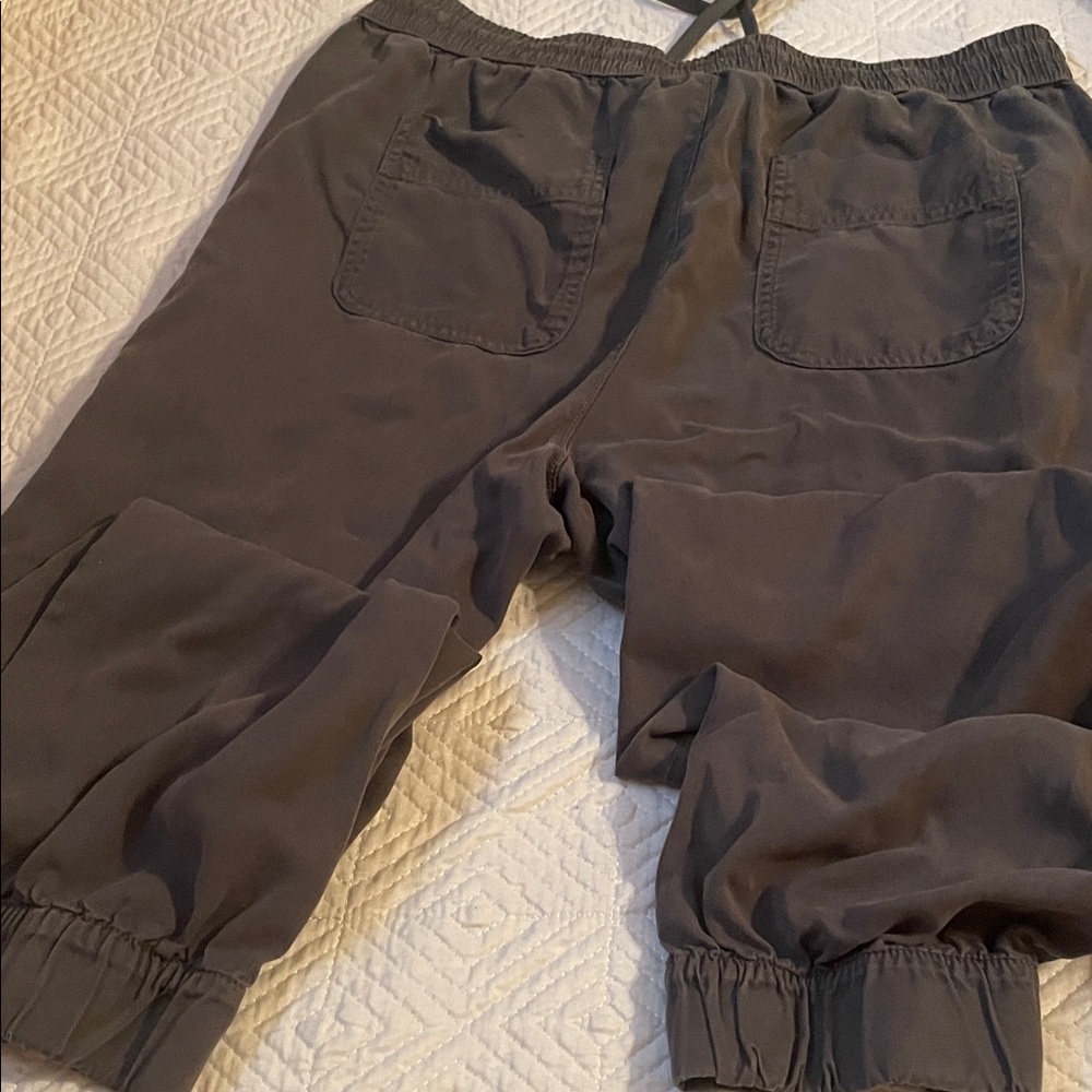 Nicole Miller Olive Drawstring Jogger Pants - Picture 5 of 6